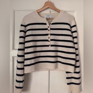 La Ligne Cashmere Cropped Sweater